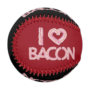 Pelota De Béisbol Amo el tocino