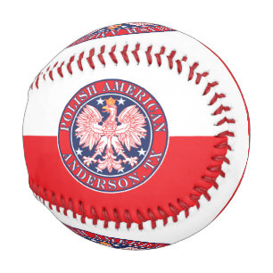 Pelota De Béisbol Anderson Texas Polaco American Eagle