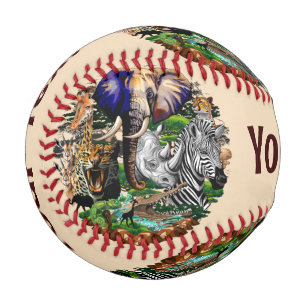 Pelota De Béisbol Animales salvajes de sabana africanos