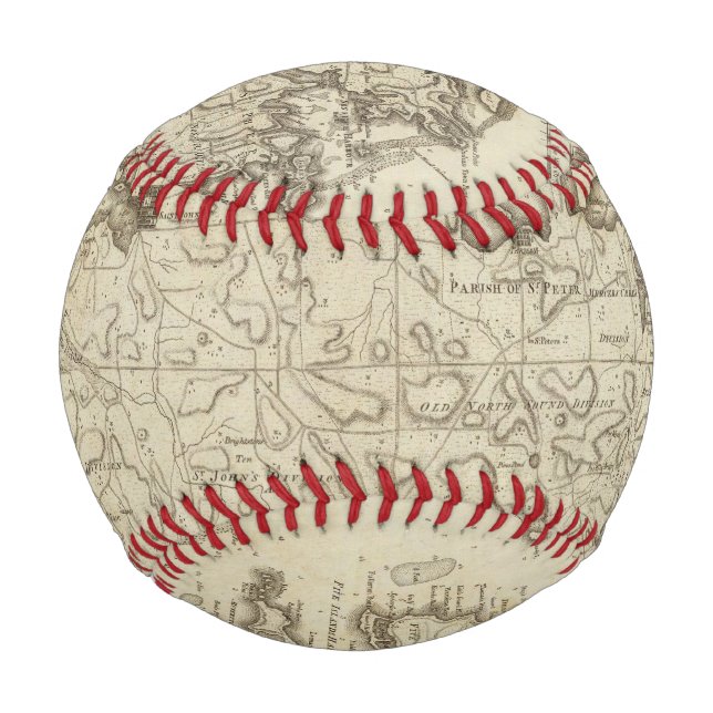 Pelota De Béisbol Antigua (Anverso)
