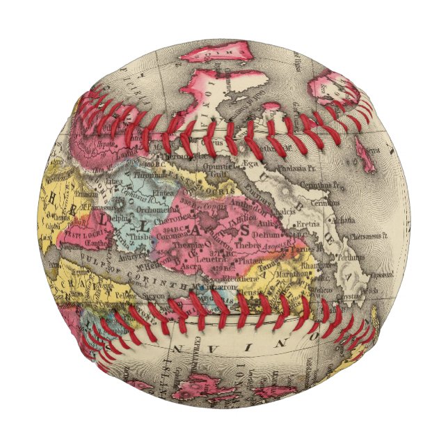Pelota De Béisbol Antigua Grecia 2 (Anverso)