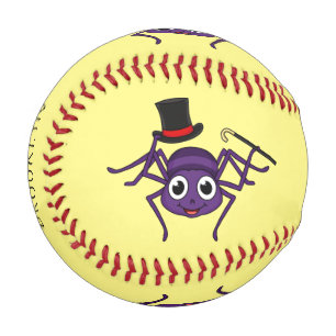 Pelota De Béisbol Araña cortada en el personalizado del sombrero sup