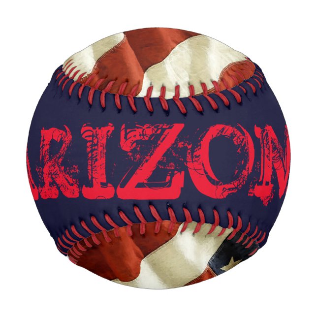 Pelota De Béisbol Arizona (Reverso)