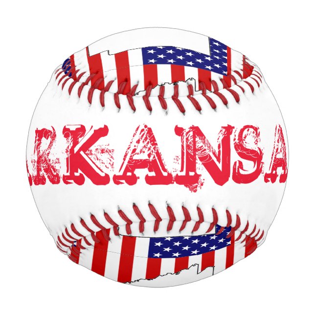 Pelota De Béisbol Arkansas (Reverso)