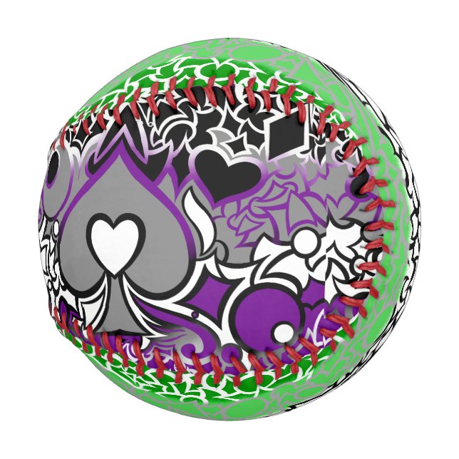 Pelota De Béisbol Aro y Ace Orgullo (Anverso derecho)