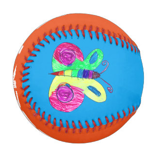 Pelota De Béisbol Arte de mariposa por niños