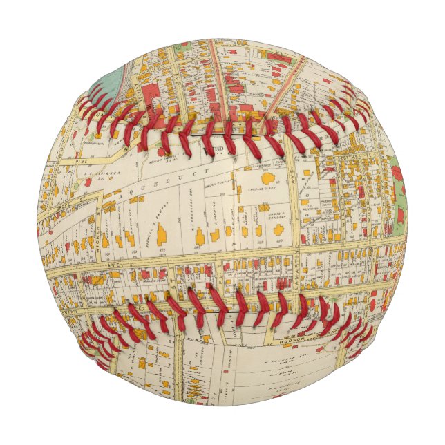 Pelota De Béisbol Atlas de los Yonkers (Anverso)