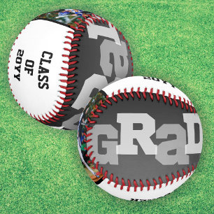 Pelota De Béisbol Atleta GRAD Black Ombre Graduación Foto Béisbol