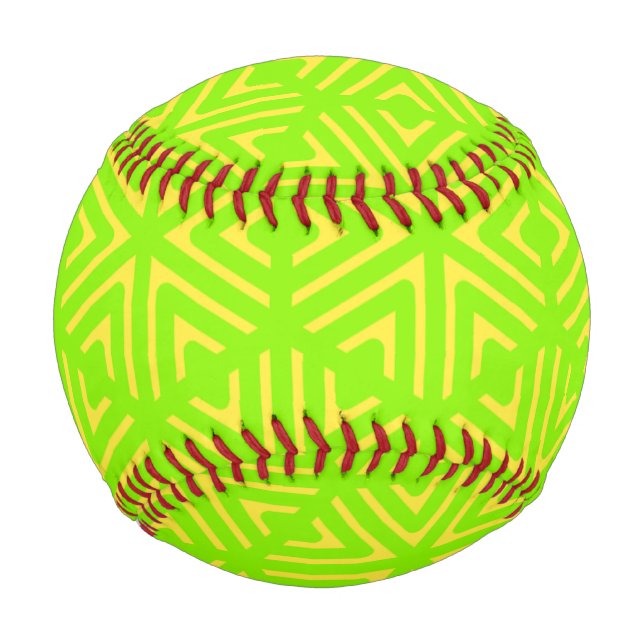 Pelota De Béisbol Avaricia verde (Anverso)