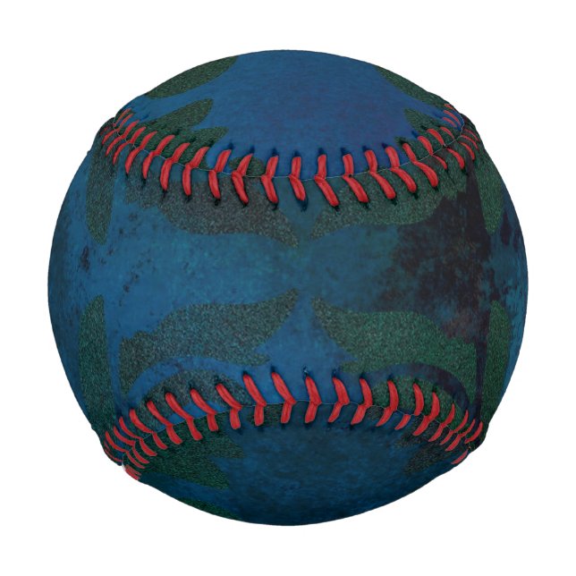 Pelota De Béisbol azul (Anverso)