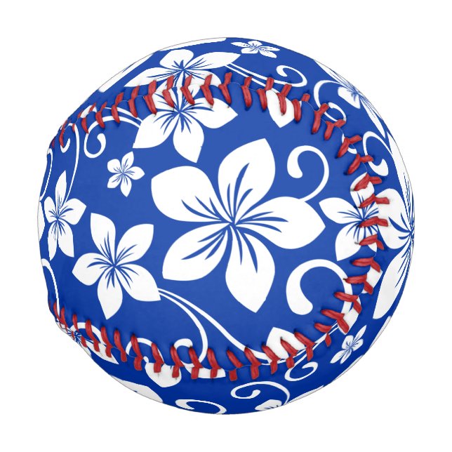 PELOTA DE BÉISBOL AZUL HAWAII (AZUL REAL) (Anverso derecho)