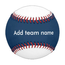 Pelota De Béisbol Azul oscuro y blanco