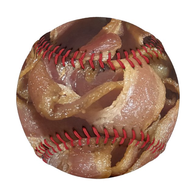 Pelota De Béisbol Bacon (Anverso)