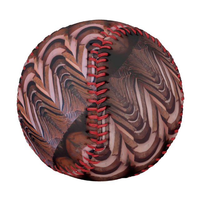 Pelota De Béisbol Baldosas rústicas con perspectiva única (Angular)