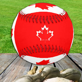 Pelota De Béisbol Baloncestistas de Bandera Canadiense, Canadá/Bolas