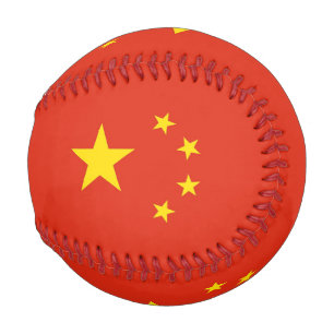 Pelota De Béisbol Baloncesto patriótico con bandera de China