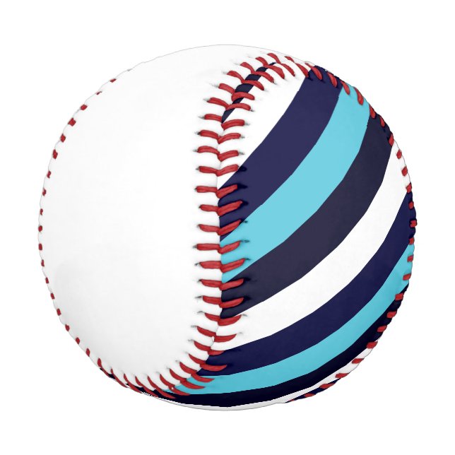 Pelota De Béisbol Banda azul (Angular)
