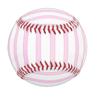 Pelota De Béisbol Bandas acuáticas rosadas de fondo