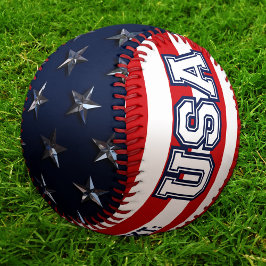 Pelota De Béisbol Bandera Americana Béisbol