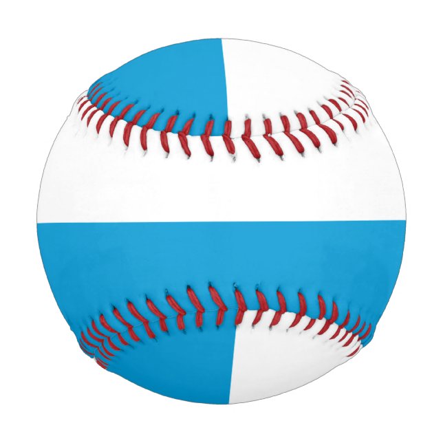 Pelota De Béisbol Bandera bávara (Anverso)