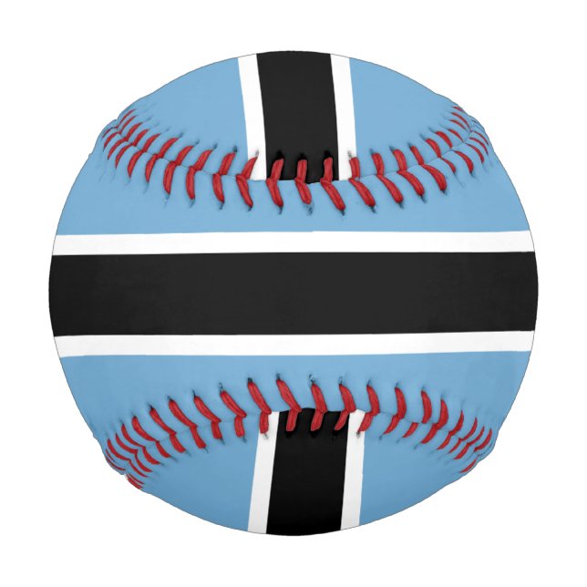 Pelota De Béisbol Bandera Botsuana (Botswana) (Anverso)