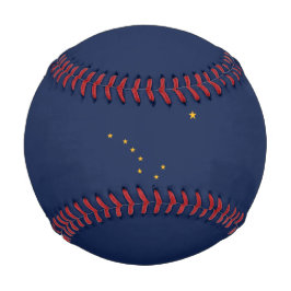 Pelota De Béisbol Bandera de Alaska