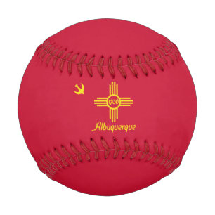 Pelota De Béisbol Bandera de Albuquerque (Nuevo México)