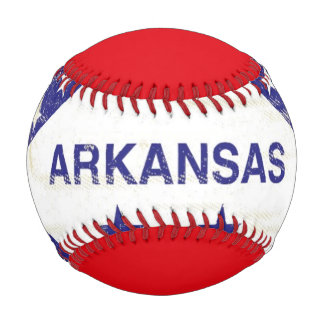 Pelota De Béisbol Bandera de arkansas