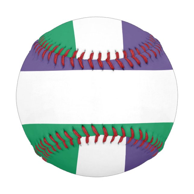 Pelota De Béisbol Bandera de fragmento (Anverso)