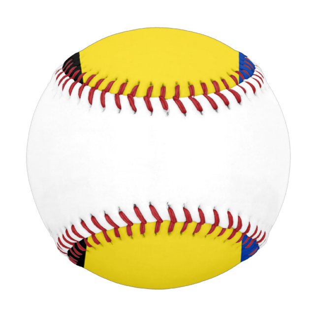 Pelota De Béisbol Bandera de Güeldres (Reverso)