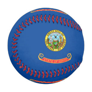 Pelota De Béisbol Bandera de Idaho