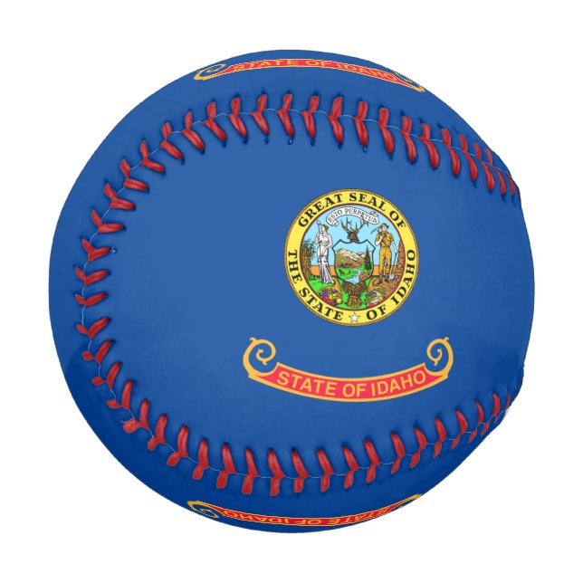 Pelota De Béisbol Bandera de Idaho (Anverso izquierdo)