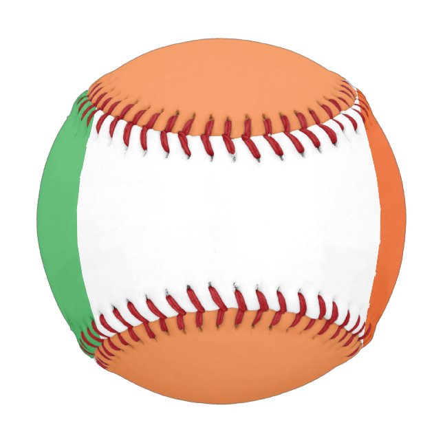 Pelota De Béisbol Bandera De Irlanda (Anverso)