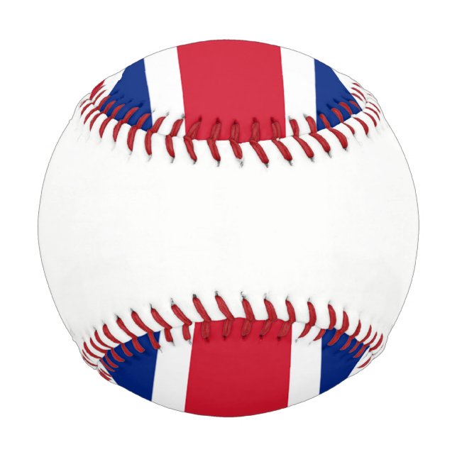 Pelota De Béisbol Bandera de Jack de Unión bbcn (Reverso)