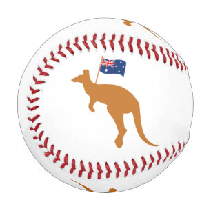 Pelota De Béisbol bandera de kangaroo australia
