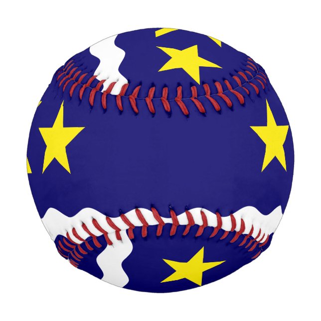 Pelota De Béisbol Bandera de Kinshasa, Béisbol del Congo (Anverso)
