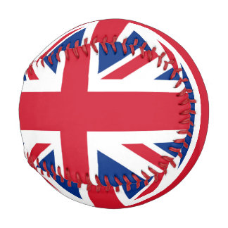 Pelota De Béisbol Bandera de la Unión Real del Reino Unido