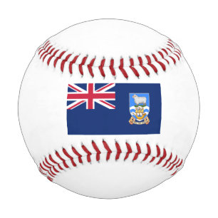 Pelota De Béisbol Bandera de las Islas Falkland (Territorio Británic