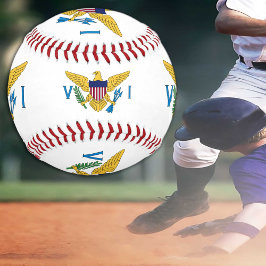 Pelota De Béisbol Bandera de las Islas Vírgenes de los Estados Unido
