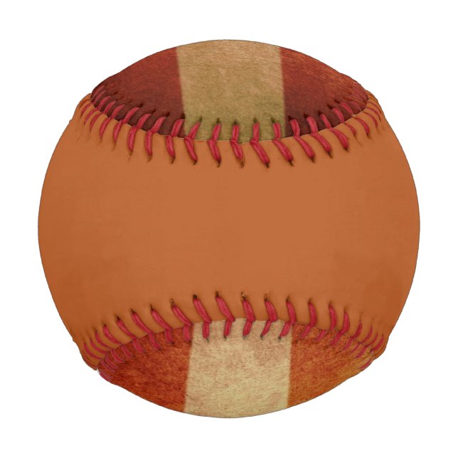 Pelota De Béisbol Bandera de Letonia (Reverso)