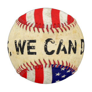 Pelota De Béisbol Bandera de los Estados Unidos de América - gruñido
