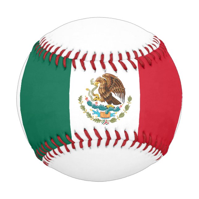 Pelota De Béisbol Bandera de México