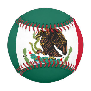 Pelota De Béisbol Bandera de México