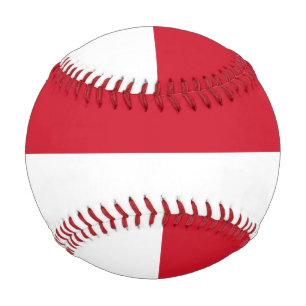 Pelota De Béisbol Bandera de Mónaco