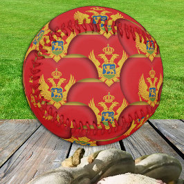 Pelota De Béisbol Bandera de Montenegro, Basaballs del Corazón, Amar
