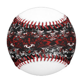 Pelota De Béisbol Bandera de relaciones públicas de Orquidia