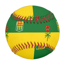 Pelota De Béisbol Bandera de Saskatchewan