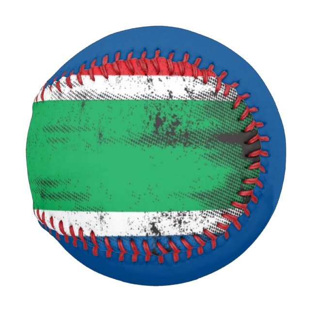 Pelota De Béisbol Bandera de Sudáfrica (Anverso derecho)