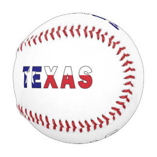 Pelota De Béisbol Bandera de Texas