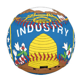 Pelota De Béisbol Bandera De Utah Béisbol
